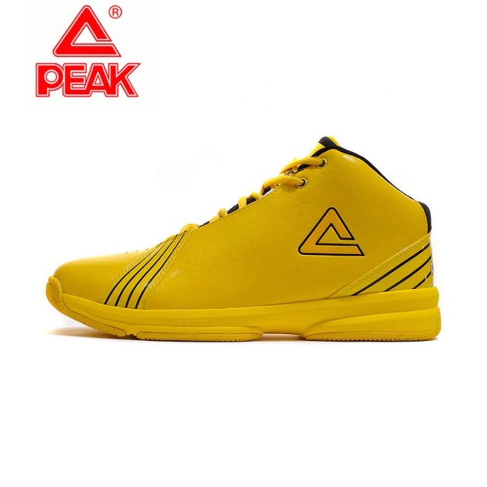 Peak Men's E21071A Basketball Shoe Bright Yellow